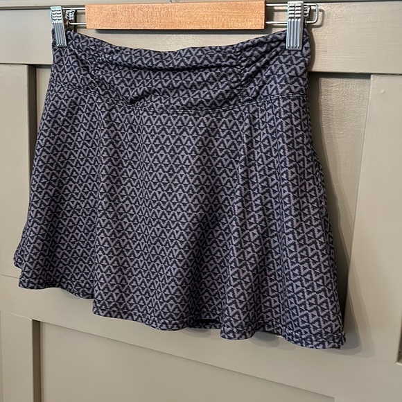 Prana Keely Skort Athletic Activewear Performance Skirt Gray Printed Size XS - Picture 4 of 11